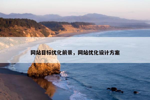 网站目标优化前景，网站优化设计方案