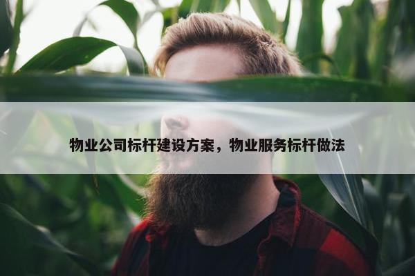 物业公司标杆建设方案，物业服务标杆做法