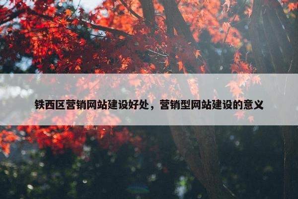 铁西区营销网站建设好处，营销型网站建设的意义
