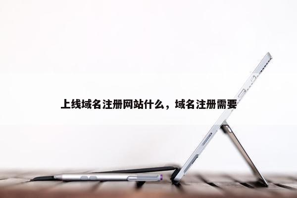 上线域名注册网站什么，域名注册需要