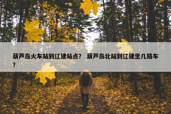 葫芦岛火车站到辽建站点？ 葫芦岛北站到辽建坐几路车？