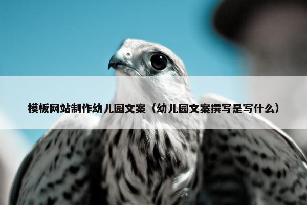 模板网站制作幼儿园文案（幼儿园文案撰写是写什么）