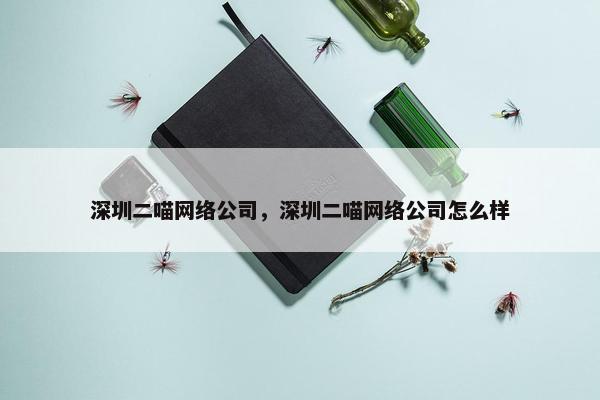 深圳二喵网络公司，深圳二喵网络公司怎么样