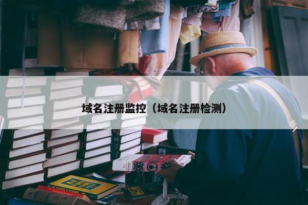 域名注册监控（域名注册检测）