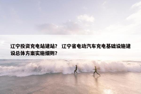 辽宁投资充电站建站？ 辽宁省电动汽车充电基础设施建设总体方案实施细则？