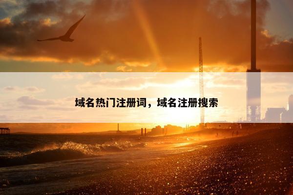 域名热门注册词，域名注册搜索