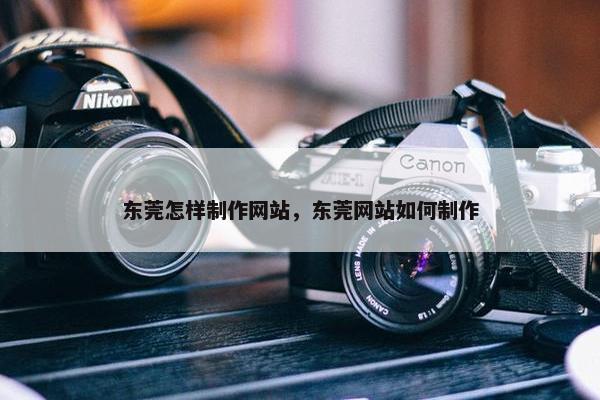 东莞怎样制作网站，东莞网站如何制作
