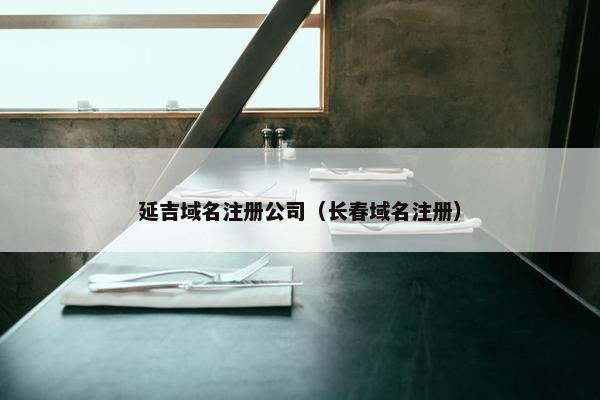 延吉域名注册公司（长春域名注册）