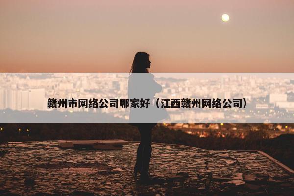 赣州市网络公司哪家好（江西赣州网络公司）