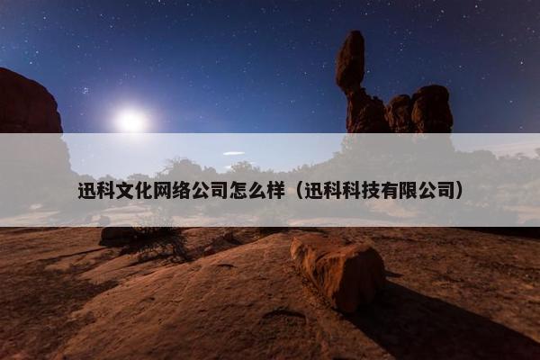 迅科文化网络公司怎么样（迅科科技有限公司）