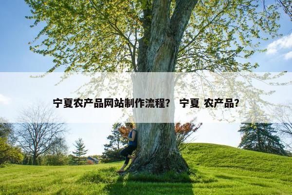 宁夏农产品网站制作流程？ 宁夏 农产品？