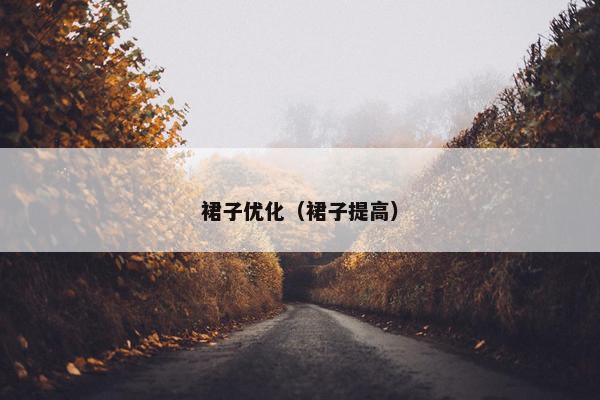 裙子优化（裙子提高）
