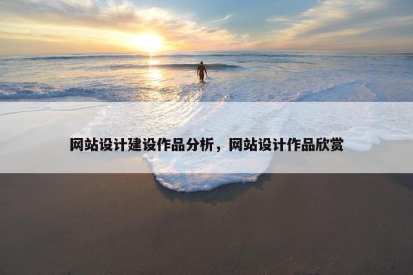 网站设计建设作品分析，网站设计作品欣赏